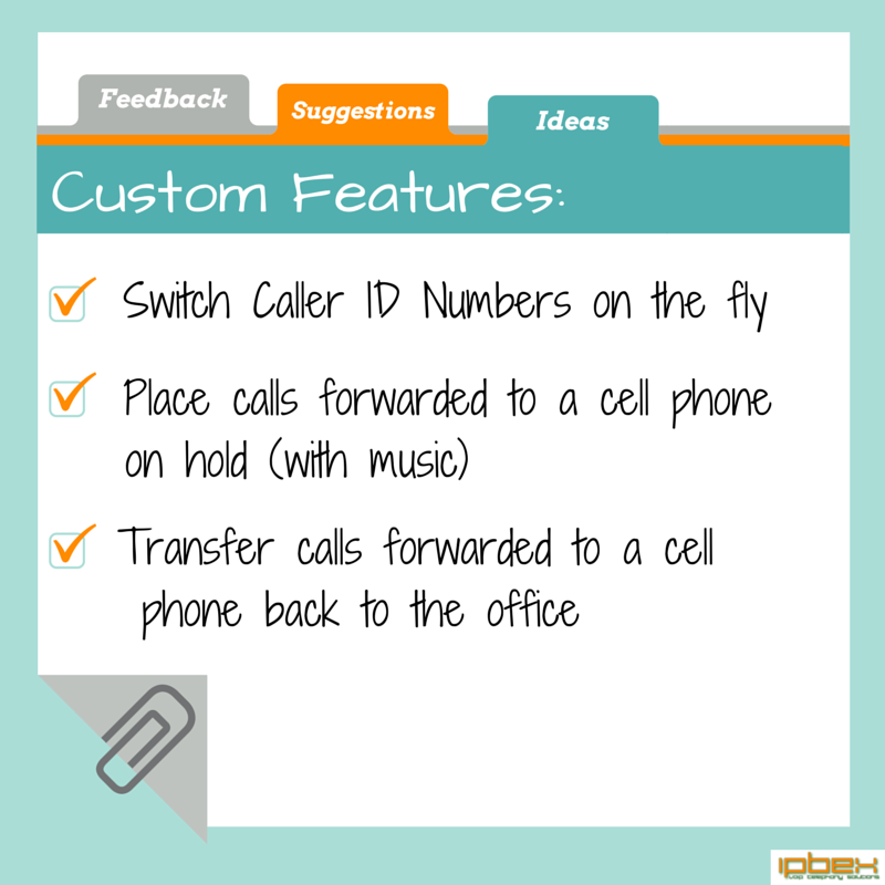 Custom Features - iPBeX Cloud Telephony